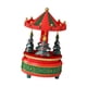 thumbnail image 4 of Caja de música decorativa con forma de carrusel navideño, mecanismo de cuerda, ligera y decorativa. Estilo B, 4 of 9