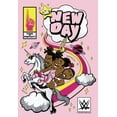 thumbnail image 2 of Girl's WWE New Day Unicorn Comic Graphic Tee Light Pink Large, 2 of 4