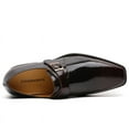thumbnail image 3 of CMR CHAMARIPA Men's Height Increasing Monk Elevator Dress Shoes For Men Calfskin Leather 8CM / 3.15 Inches, 3 of 5