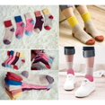 thumbnail image 5 of Holzlrgus 5 Pairs Womens Vintage Style Winter Warm Thick Knit Wool Cozy Crew Socks Multicolor 02., 5 of 6