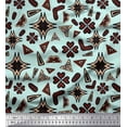 thumbnail image 1 of Soimoi Polyester Crepe Fabric Flower Artistic Print Sewing Fabric Yard 52 Inch Wide, 1 of 3