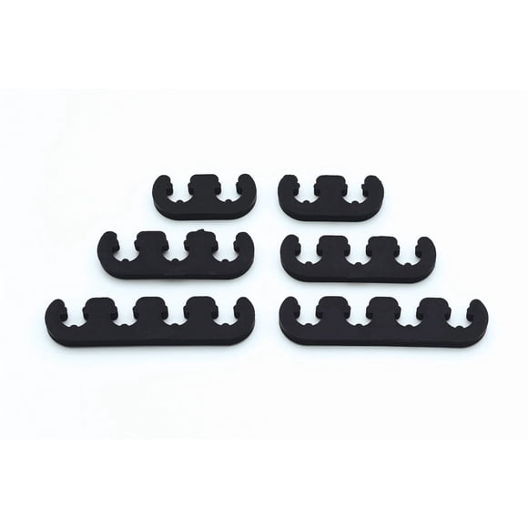 Mr. Gasket Spark Plug Wire Separator 9728 Fits 7 Millimeter/8 Millimeter Wire; Plastic; Black