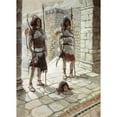 thumbnail image 2 of Tissot, James 18x24 Black Modern Framed Museum Art Print Titled - Reehab and Baanah Bring The Head of Ish-Bosheth, 2 of 4