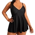 thumbnail image 4 of Traje de baño cómodo con almohadilla en el pecho para mujer, sin aros, con tirantes extragrandes, Bikini OAVQHLG3B Store lin121212, 4 of 4