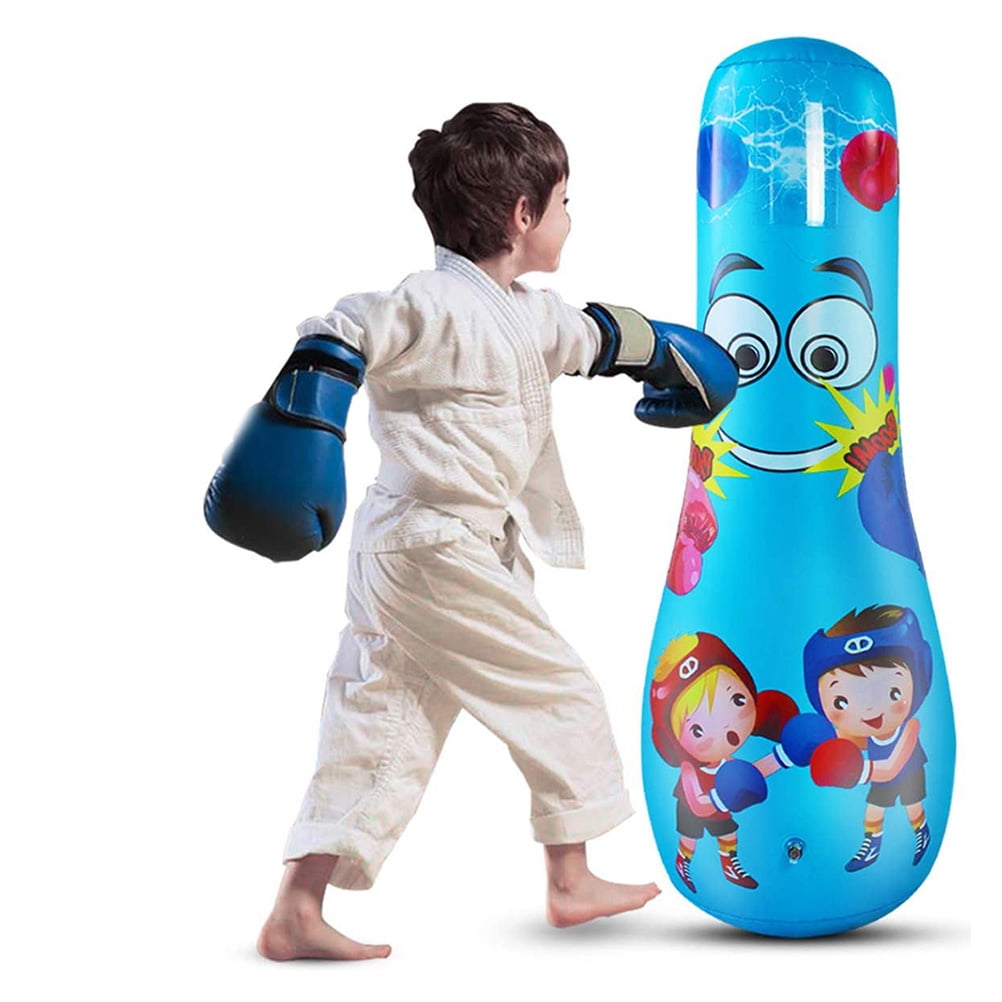 INFLATABLE PUNCHING BAG FOR KIDS BOYS CHILDREN BOXING TOY EXERCISE STRESS RELIEF 