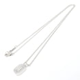 thumbnail image 4 of Pre-Owned HARRY WINSTON HW Logo Necklace with Diamonds, 18K White Gold, Women's,... (Good), 4 of 10