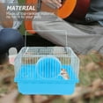 thumbnail image 3 of Raindrops Top-Ranking Material Blue Hamster Cage for Pet Use with Multifunction Design, 3 of 8
