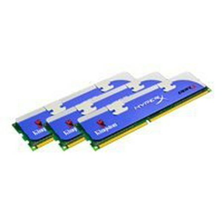 - Kingston Technology HyperX 3 GB Kit (3x1 GB Modules) 3 Triple Channel Kit 1333 (PC3 10666) 240-Pin DDR3 SDRAM KHX1333C7D3K3/3