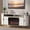 White, variant on Homall Fireplace TV Stand for TVs up to 70 Inch, Modern Electric Fireplace TV Console, Media Entertainment Center with Storage Cabinets for Living Room, Natural