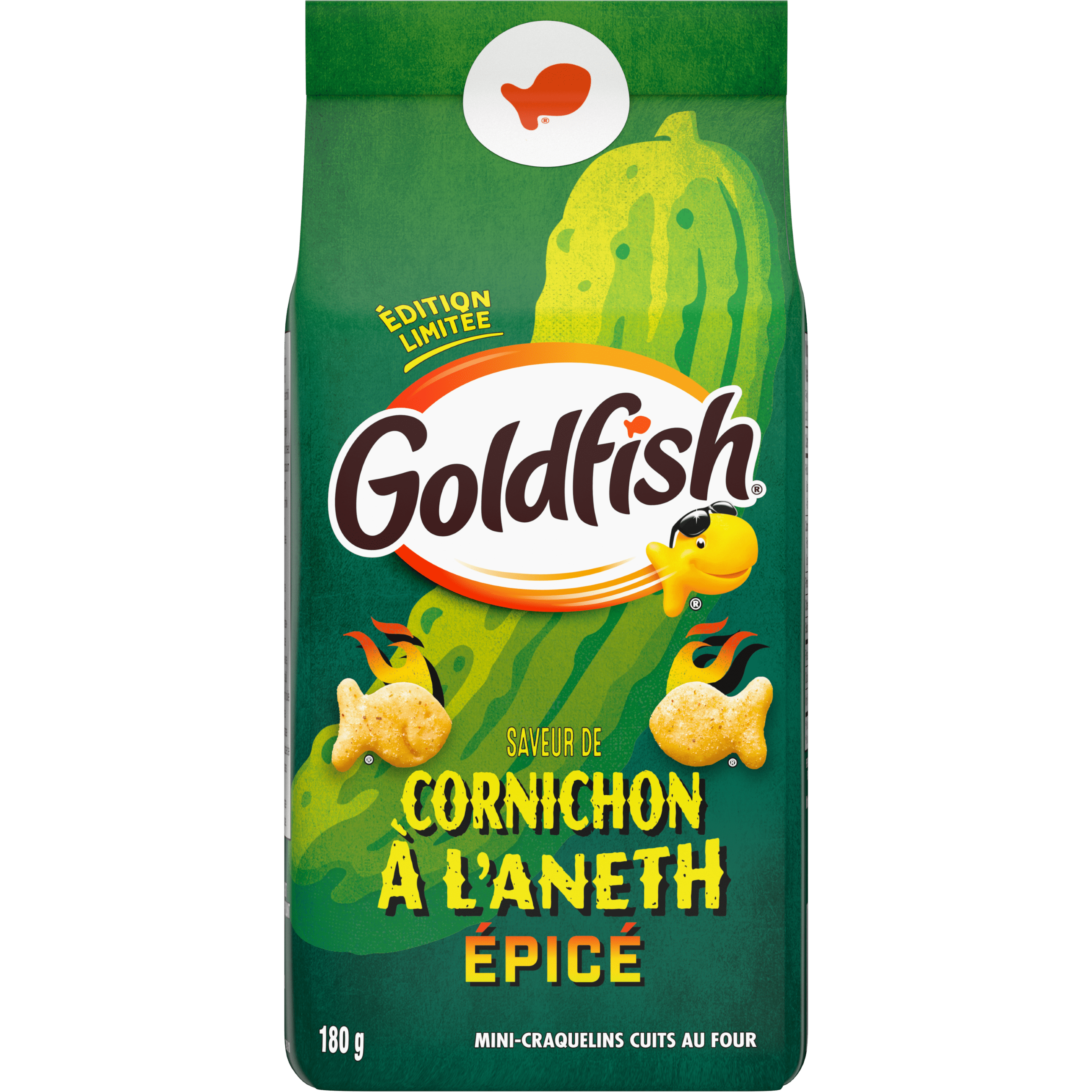Goldfish® Spicy Dill Pickle Crackers (180 g bag)