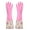 Pink, variant on 1 Pair Household Gloves Latex Free Cleaning Gloves with Soft Lining, Long Gloves 16inch Household Gloves Antiskid Household Washing Cleaning Gloves, Reusable