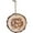 yellowA, variant on Herrnalise Christmas Wood With Leather, Wood Round Carved Pendants, Home Wooden Crafts, Christmas Tree Pendants