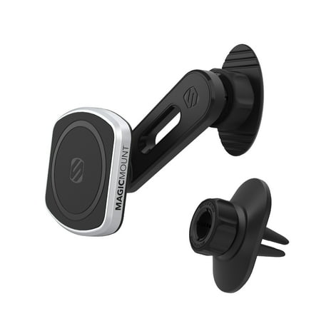 Scosche MP2ODVM-SP1 MagicMount Pro 2 Dash/Vent 4-in-1 Car Magnetic Phone Mount Kit