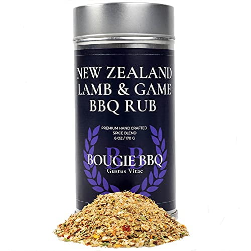 New Zealand Lamb & Game BBQ Rub Gourmet Seasoning Artisanal Spice
