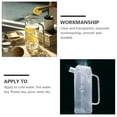 thumbnail image 4 of 1pc Cork Glass Tea Kettle Thick Glass Teapot Juice Jar Tea Pitcher for Home Use, 4 of 9