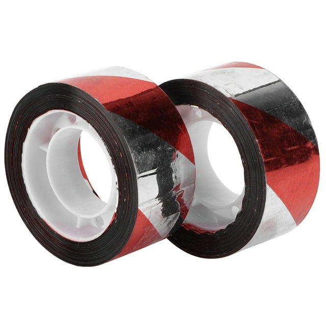 Agricultural Bird Repellent Tape, Reflective Bird Catching Tape Bright Aluminized Film Waterproof Thick For Paddy For Orchard 2 Pack Red Silver 80m