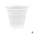 thumbnail image 1 of Pots d'Orchidées en Plastique avec Trous Pot de Fleurs Transparent Couleurs Succulentes 3 R2J5, 1 of 6