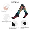 thumbnail image 5 of Sikiie Colorful Flower Goat 1 Pairs Compression Socks for Men and Women 15-20 mmHg Running Support Socks, 5 of 7