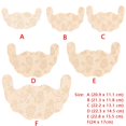 thumbnail image 2 of Sujetador adhesivo HXZDEY Lace para mujer negro con forma de D Cup (12 unidades), 2 of 6