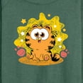 thumbnail image 3 of Garfield  - Baby Garfield Paws And Stars  - Women's Lightweight French Terry Long Sleeve Shirt, 3 of 5