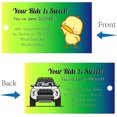 thumbnail image 4 of 50Pcs You've Been Ducked Cards Duck Tags Card Duck Duck Jeep Tags Ducking DIY Jeep Duck Card with Hole Twine for Rubber Duck Jeeps Car Jeeps Decor Gifts Green 3.5x2Inch-Your Ride is Sweet DIY, 4 of 7