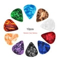 thumbnail image 2 of ammoon Celluloid Guitar Picks Kit 10pcs + 6pcs + 2pcs Acoustic Guitar Accessories, 2 of 7