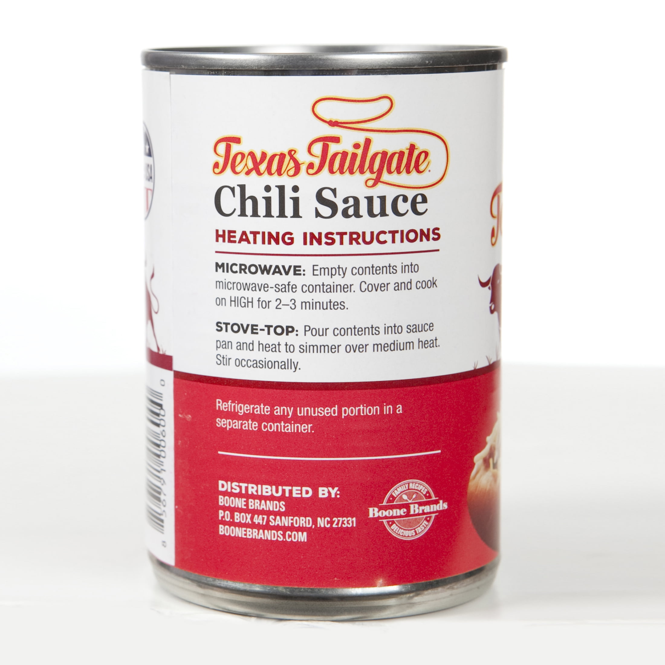 Texas Tailgate Chili Sauce for Burgers & Dogs, 10 oz Can – Ready in 2–3 Minutes Chili Dog Topping