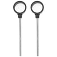 thumbnail image 2 of Durable Physics Teaching Aids Handheld Concave Lens for Experiment Silver 2pcs, 2 of 9