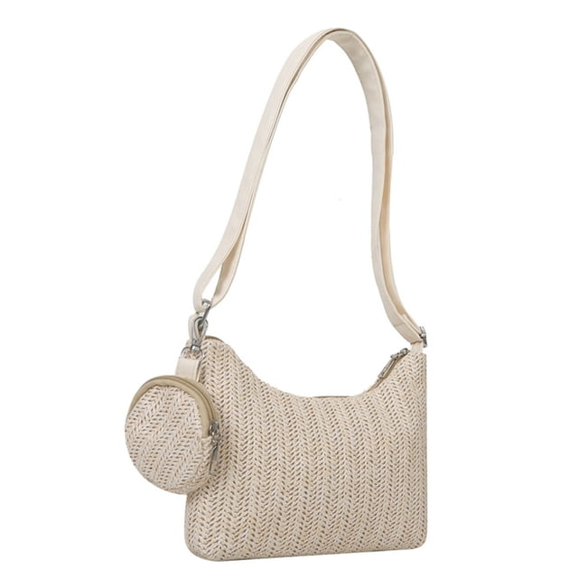 Sac de Déplacement Mode Sac sous l'Aisselle Décontracté Simple Portable Élégant Sac de Plage d'Été