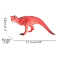 thumbnail image 3 of Cadeau Garçon Dinosaure Modèle Dinosaure Figurine Commémorative Solide Peinte à la Main Liquidation, 3 of 3