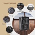 thumbnail image 3 of Calefactor Space Heater BEYOND HEAT Milkhouse 1300W-1500W, paquete de 2, 3 of 7