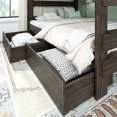 thumbnail image 2 of Max & Lily Solid Wood Modern Farmhouse Farmhouse Queen/Queen Bunk Bed with Storage Drawers, 2 of 6