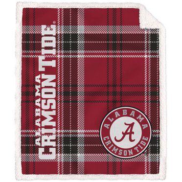 Alabama Crimson Tide Painted Fleece Throw - Walmart.com