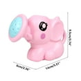 thumbnail image 3 of Pink Shower Head Bath Toy Elephant Shape For Baby Playtime Water Fun Durable Plastic Material, 3 of 7