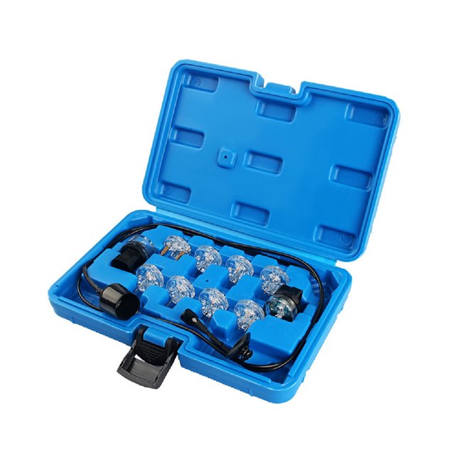 Sidaley Kit de prueba de luz Noid, probador Noid Lite, herramienta de prueba de inyector Fu-el, juego de luz Noid fácil Herramientas de reparación de automóviles
