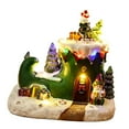 thumbnail image 4 of Kokiya Figurines Musical ,Christmas Decor Resin Sturdy Xmas Ornament Christmas Music Box for Book Store Kids Girls boots, 4 of 9