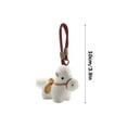 thumbnail image 3 of Gaiwos Horse Stuffed Animal 4 inches, Realistic Ingot Horse Figure Plush Keychain, Horse Mascot Keychain with Flexible Hook, for Purse Handbags, 3 of 5