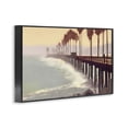 thumbnail image 3 of Stupell Industries Coastal Sunrise At The Pier Black Framed Giclee Art, 24 x 16, by Noah Bay, 3 of 8