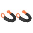 thumbnail image 1 of 2Pcs Synthetic Soft Shackle  Soft Shackle  35 Tons Breaking Strength Lightweight Rope Shackle for Truck Large SUVs Offroad Vehicle, 1 of 8