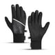 thumbnail image 2 of Guantes de ciclismo de invierno Hombre | Guantes deportivos acolchados a prueba de viento compatibles con pantalla táctil Empuñadura de panal ajustable para muñeca para montar al aire libre, pesca y, 2 of 3