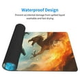 thumbnail image 3 of Salouo Red And Blue Flame Wave Dragon Print Large Mouse Pad,Extended Mat Desk Pad, 3mm Thick Mice Pad Desk Mat Big Desk Pad for Work, Game, Office, Home -16 x 29.5in, 3 of 8