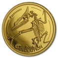 thumbnail image 1 of 2018 Mongolia 1/2 gram Proof Gold Evolution (Pterosaur), 1 of 4