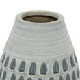 thumbnail image 6 of DecMode 12", 9"H Handmade Gray Ceramic Vase, Set of 2, 6 of 9