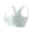 A-Light Green164, variant on Daisy Bras For Older Women Front Closure Non Underwire Support Bra Soft Wide Straps Comfortable Everyday Wear Bras