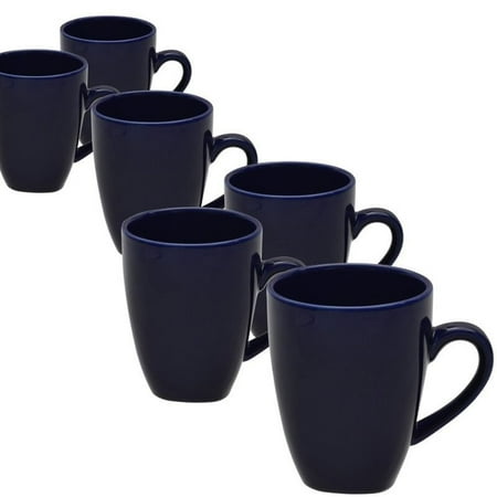 10 strawberry street nova square mugs set of 6 walmart com