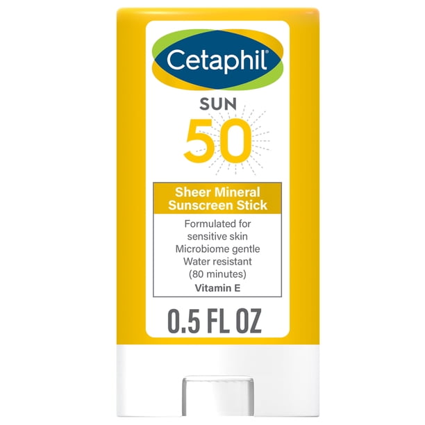 Protector solar mineral en barra Cetaphil Sheer Mineral SPF 50 3 g