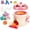 Pink-32, variant on Needles Knitting Machine,Smart Weaving Loom,DIY Board Rotating Machines for Adults and Kids