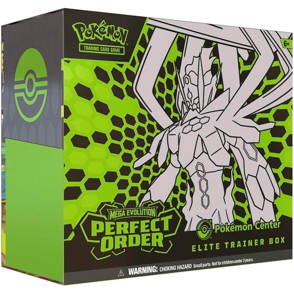 Pokemon TCG: Mega Evolution - Perfect Order Pokemon Center Elite Trainer Box
