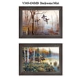 thumbnail image 1 of "Backwater Mist" Collection By Jim Hansen, Printed Wall Art, Ready To Hang Framed Poster, Brown Frame, 1 of 1