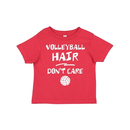 

Inktastic Volleyball Hair Gift Toddler Toddler Girl T-Shirt